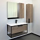 Comforty Мебель для ванной Бонн 90 (Quadro) подвесная дуб темный – картинка-15